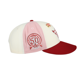 Anaheim Angels 2024 Valentines Collection 50th Anniversary Fitted Hat