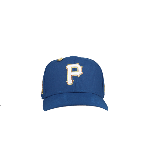 Pittsburgh Pirates Roberto Clemente Blue Gold Metallic 59Fifty Fitted Hat