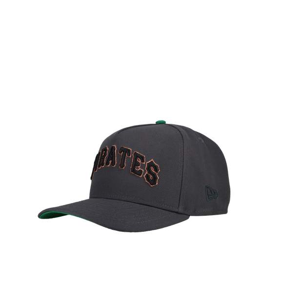 Pittsburgh Pirates All Star Game Graphite/Green 9Fifty A Frame Snapback Hat