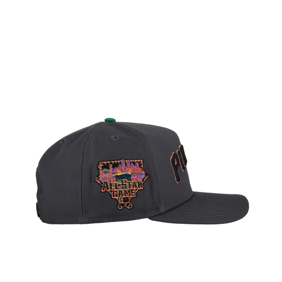 Pittsburgh Pirates All Star Game Graphite/Green 9Fifty A Frame Snapback Hat
