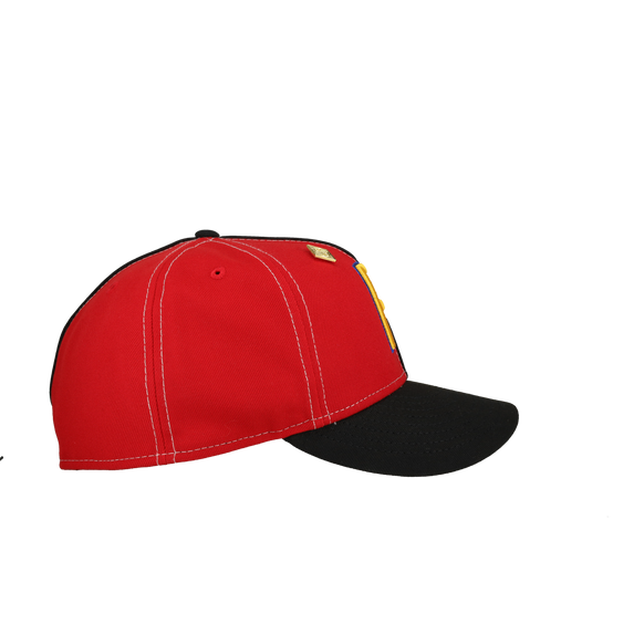 Philadelphia Phillies Red/White/Black Metallic 59Fifty Fitted Hat