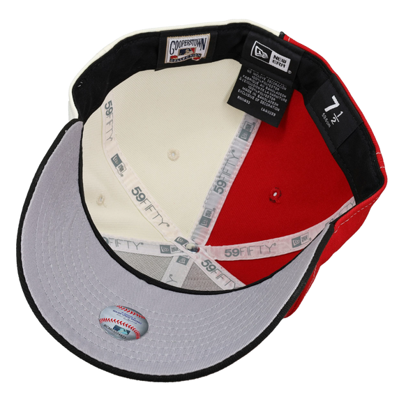 Philadelphia Phillies Red/White/Black Metallic 59Fifty Fitted Hat