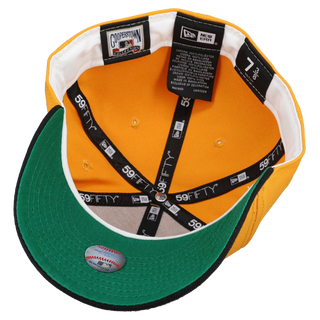 Pittsburgh Pirates Yellow/Black World Series Cooperstown Classic 59Fifty Fitted Hat