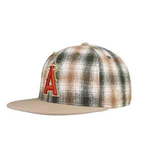 Anaheim Angels Plaid 50th Anniversary Patch 59Fifty Fitted Hat