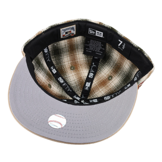 Anaheim Angels Plaid 50th Anniversary Patch 59Fifty Fitted Hat
