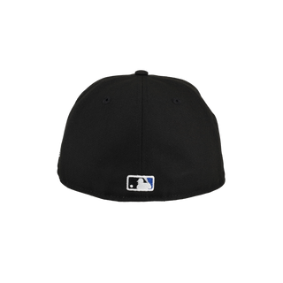Los Angeles Dodgers 60th Anniversary Patch Metallic Stitch Collection Fitted Hat