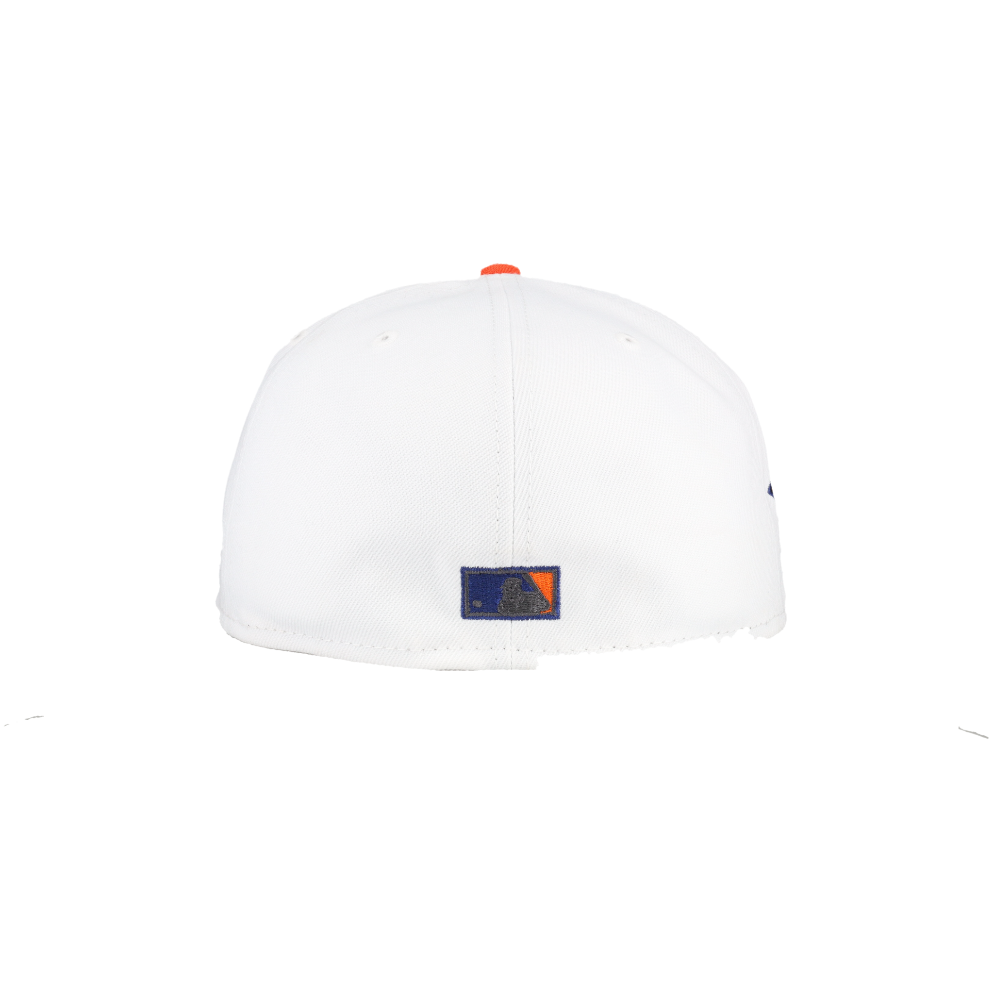 Houston Astros Pure White 25th Silver Anniversary Patch 59Fifty Fitted Hat, alternate view