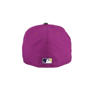 Detroit Tigers Purple 50th Anniversary Side Patch 59Fifty Fitted Hat