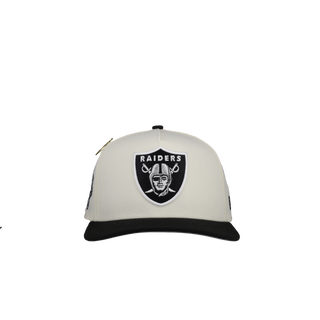 Las Vegas Raiders Chrome New Era 9Fifty A Frame Snapback Hat