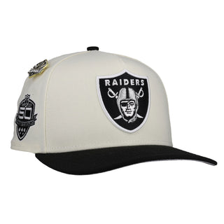 Las Vegas Raiders Chrome New Era 9Fifty A Frame Snapback Hat