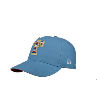 Texas Rangers 40th Anniversary Light Blue/Red 59Fifty Fitted Hat