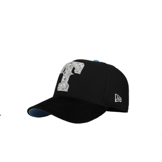 Texas Rangers 40th Anniversary Mosaic Metallic Icey 59Fifty Fitted Hat