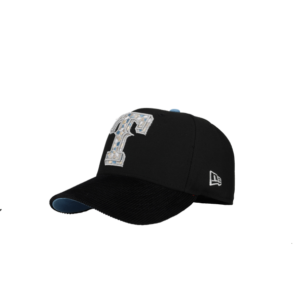 Texas Rangers 40th Anniversary Mosaic Metallic Icey 59Fifty Fitted Hat