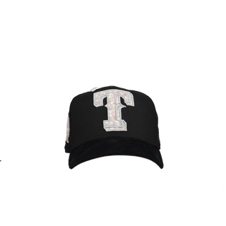 Texas Rangers 40th Anniversary Mosaic Metallic 59Fifty Fitted Hat