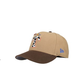 Texas Rangers 1995 All Star Game Tan Cow Print 59Fifty Fitted Hat