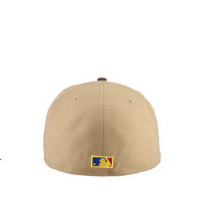Texas Rangers 1995 All Star Game Tan Cow Print 59Fifty Fitted Hat