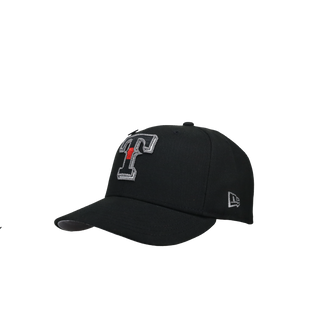 Texas Rangers Final Season Black Metallic 59Fifty Fitted Hat