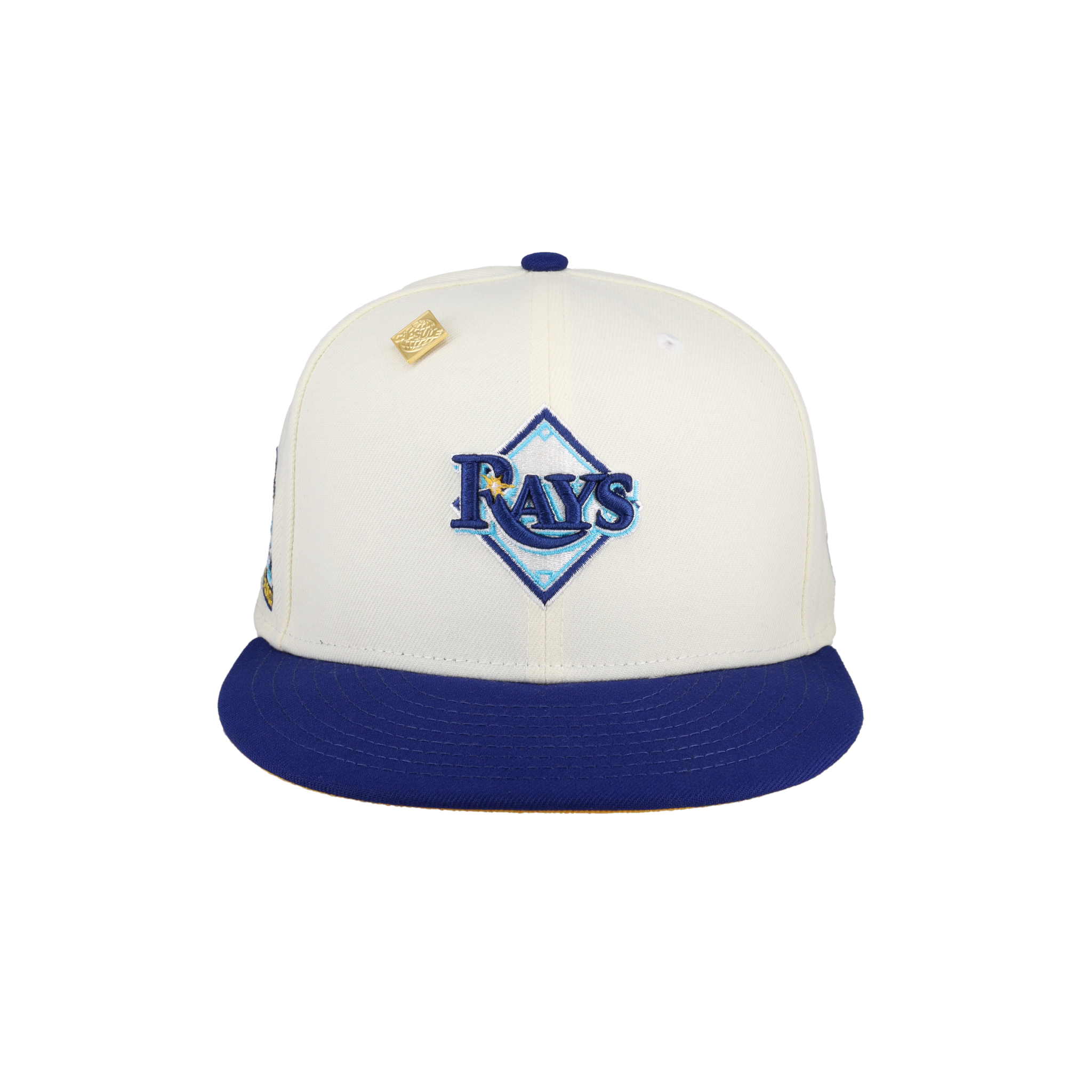 Tampa Bay Rays Tropicana Field Patch Chrome 59Fifty Fitted Hat