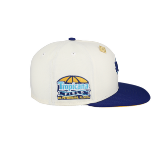Tampa Bay Rays Tropicana Field Patch Chrome 59Fifty Fitted Hat