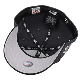 Tampa Bay Rays 10th Season Metallic Graphite 59Fifty Fitted Hat