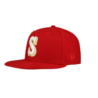 Seattle Mariners Red 30th Anniversary Patch 59Fifty Fitted Hat