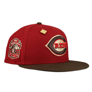 Cincinnati Reds Inaugural Season Patch Red 59Fifty Fitted Hat
