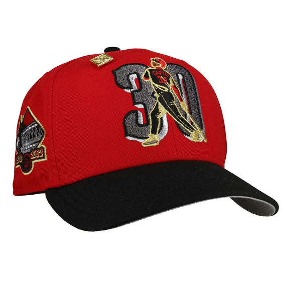 Cincinnati Reds Ken Griffey 30 Red/Black 59Fifty Fitted Hat