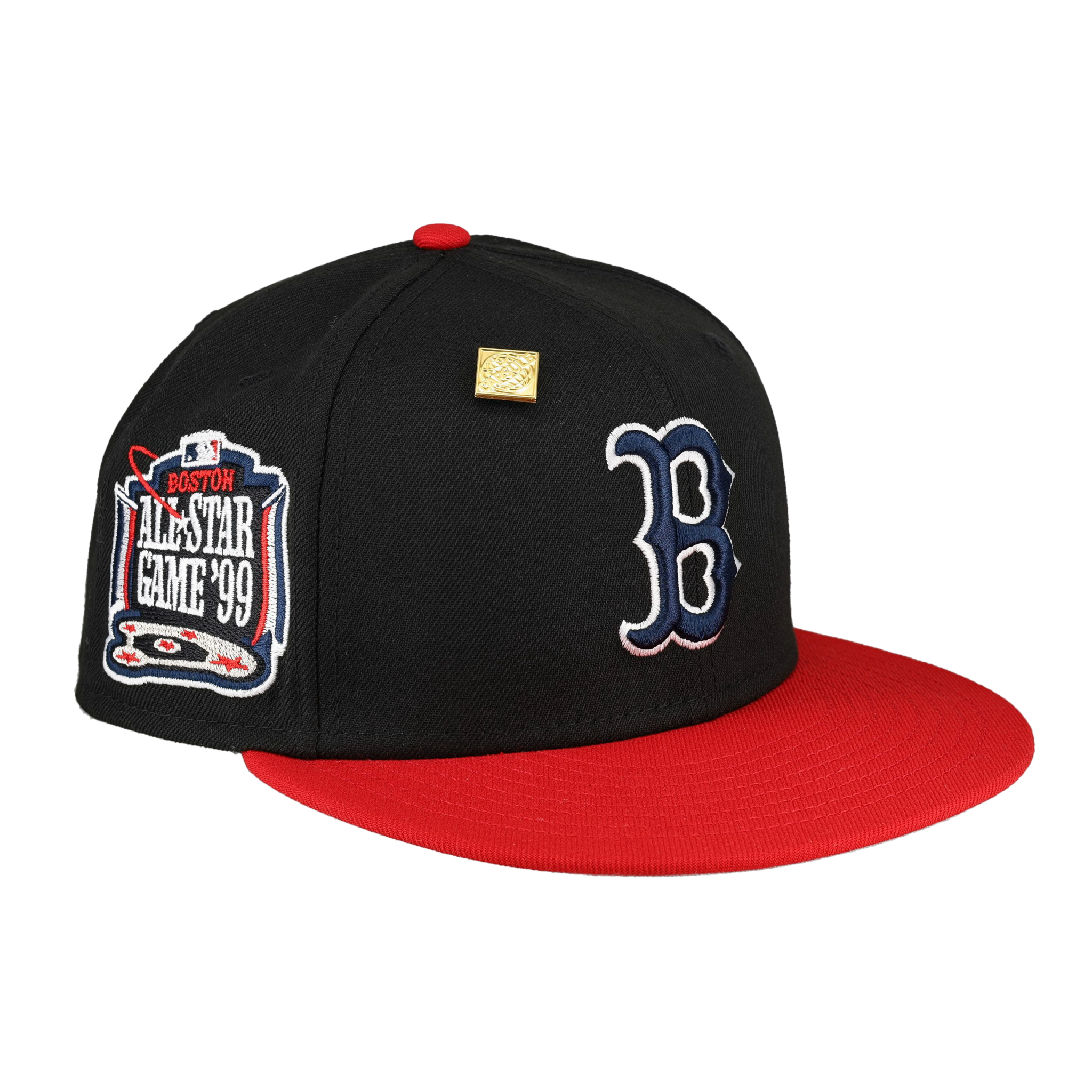 Boston Red Sox 1999 All Star Game Patch New Era 59Fifty Fitted Hat Boston Red Sox 1999 All Star Game Patch New Era 59Fifty Fitted Hat