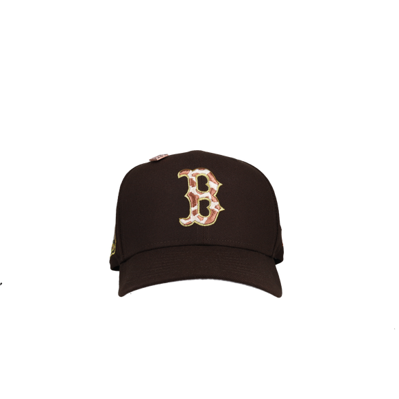 Boston Red Sox 1999 All Star Game Walnut Cow Print Metallic 59Fifty Fitted Hat