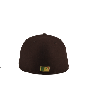 Boston Red Sox 1999 All Star Game Walnut Cow Print Metallic 59Fifty Fitted Hat
