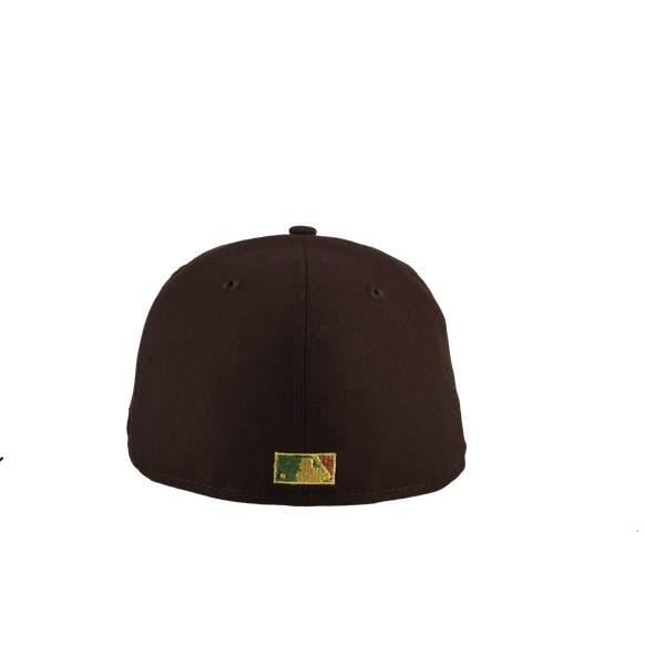 Boston Red Sox 1999 All Star Game Walnut Cow Print Metallic 59Fifty Fitted Hat
