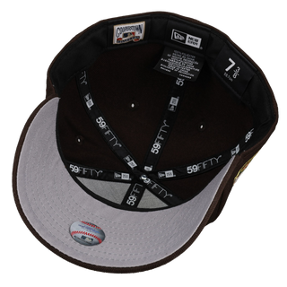 Boston Red Sox 1999 All Star Game Walnut Cow Print Metallic 59Fifty Fitted Hat