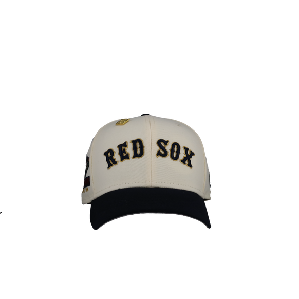 Boston Red Sox Fenway Park Chrome Gold Metallics 59Fifty Fitted Hat