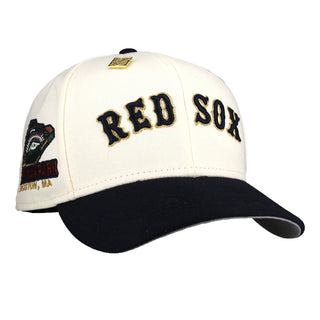 Boston Red Sox Fenway Park Chrome Gold Metallics 59Fifty Fitted Hat