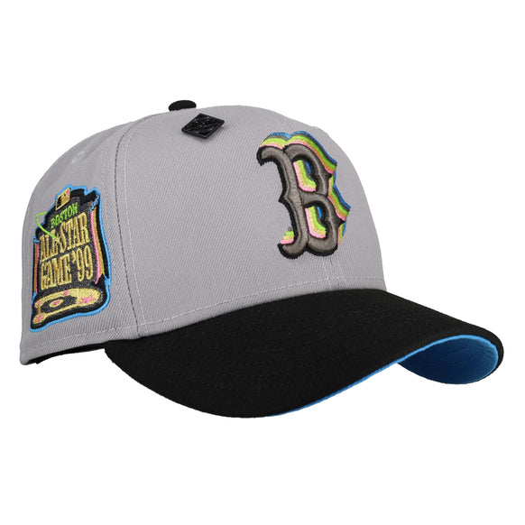 Boston Red Sox 1999 All Star Game Grey/Tri Color B 59Fifty Fitted Hat