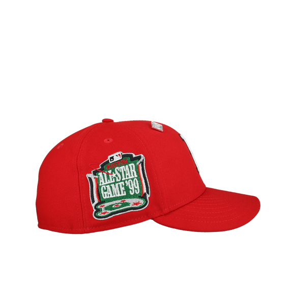 Boston Red Sox 1999 All Star Game Red Metallic 59Fifty Fitted Hat