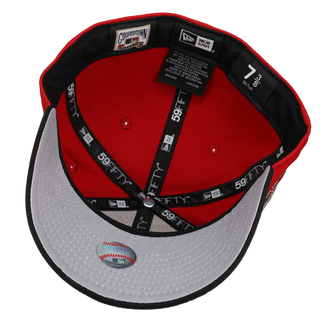 Cincinnati Reds 1988 All Star Game Red Gold Upside Down Script 59Fifty Fitted Hat