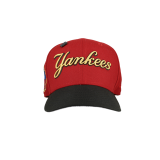 New York Yankees Red 1999 World Series Patch 59Fifty Fitted Hat