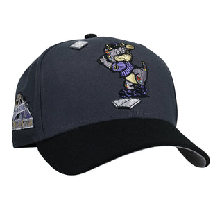 Colorado Rockies 1998 All Star Game Graphite Cartoon 59Fifty Fitted Hat