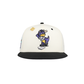 Colorado Rockies Dinger the Dinosuar 1995 Coors Field Patch Fitted Hat