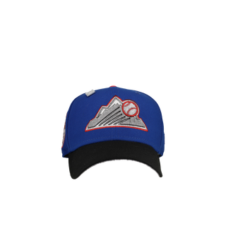 Colorado Rockies 10th Anniversary Blue/Black Metallic 59Fifty Fitted Hat