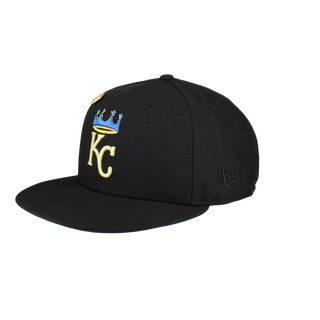 Kansas City Royals 50th Anniversary Patch 59Fifty Fitted Hat