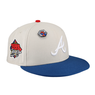 Atlanta Braves Cube Collection 1999 World Series Fitted Hat