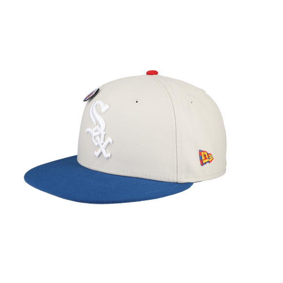 Chicago White Sox Cube Collection Inaugural Season Patch Fitted Hat