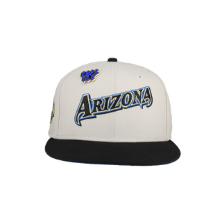 Arizona Diamondbacks Sapphire Stone Collection 2001 World Series Fitted Hat