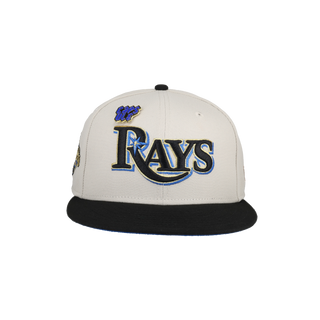 Tampa Bay Rays Sapphire Stone Collection 2008 World Series Fitted Hat