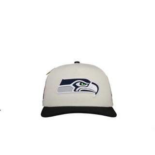 Seattle Seahawks Chrome New Era 9Fifty A Frame Snapback Hat