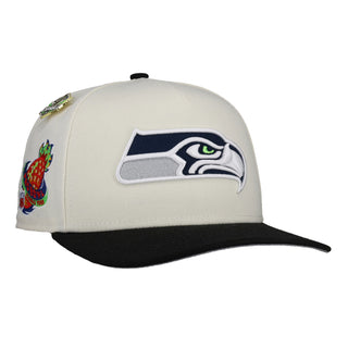 Seattle Seahawks Chrome New Era 9Fifty A Frame Snapback Hat