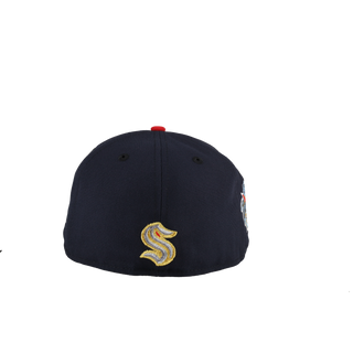 Seattle Kraken 2024 Winter Classic Navy Ice 59Fifty Fitted Hat