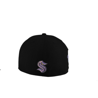 Seattle Kraken 2024 Winter Classic Black Ice 59Fifty Fitted Hat